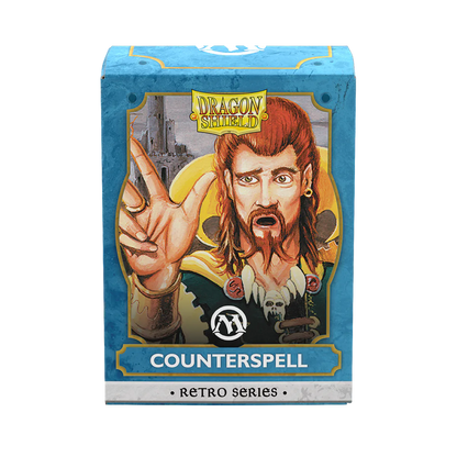 DS - Standard Licensed Art Sleeves: MtG: Retro Series - Counterspell [Brushed] (100 Sleeves)