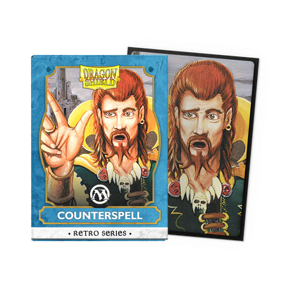 DS - Standard Licensed Art Sleeves: MtG: Retro Series - Counterspell [Brushed] (100 Sleeves)