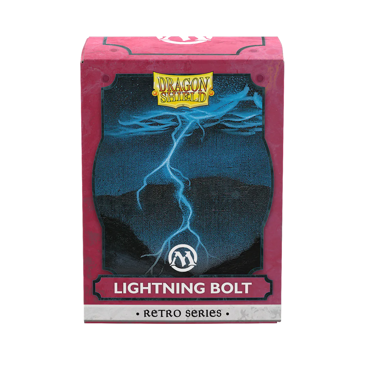 DS - Standard Licensed Art Sleeves: MtG: Retro Series - Lightning Bolt [Brushed] (100 Sleeves)