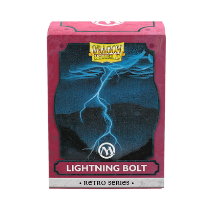 DS - Standard Licensed Art Sleeves: MtG: Retro Series - Lightning Bolt [Brushed] (100 Sleeves)