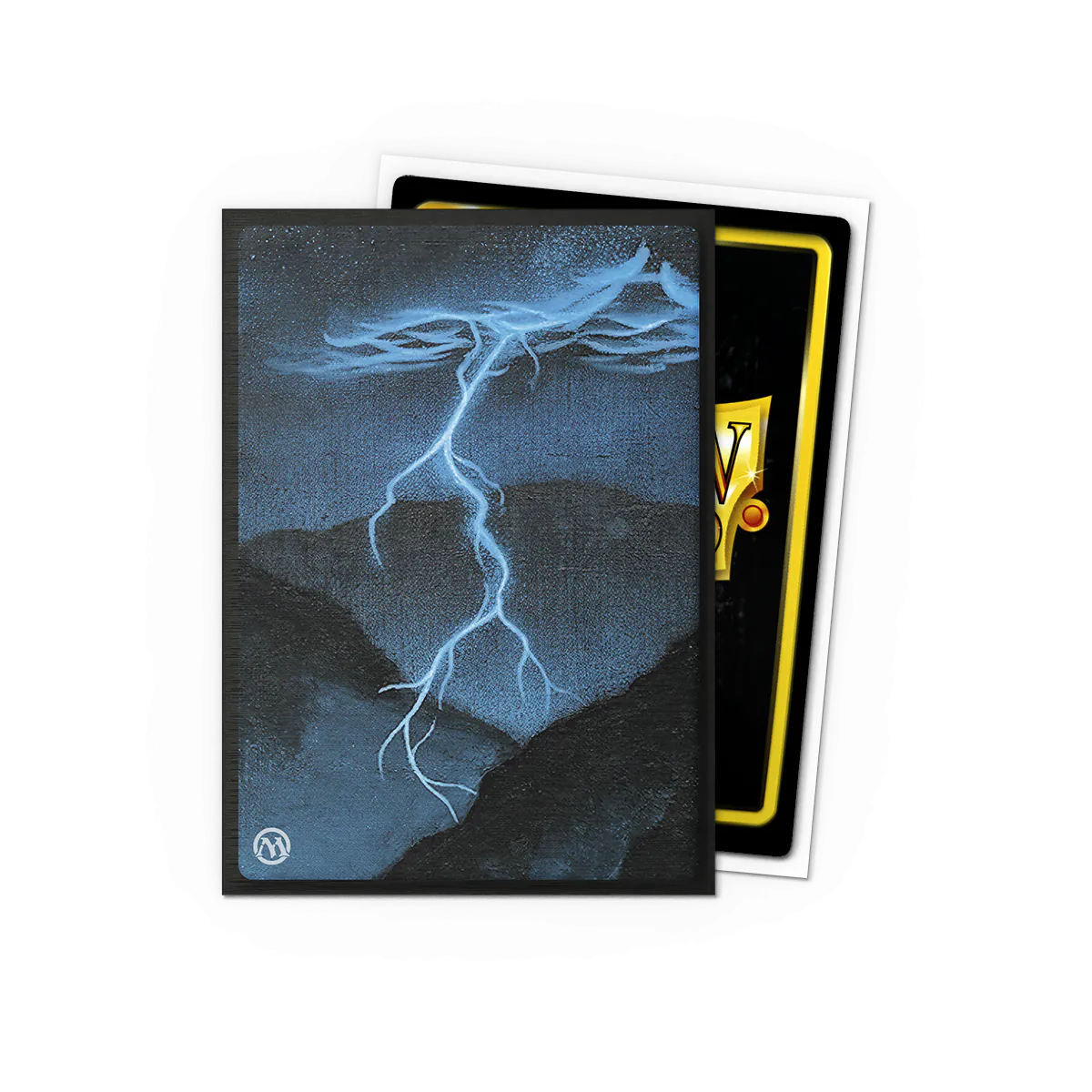 DS - Standard Licensed Art Sleeves: MtG: Retro Series - Lightning Bolt [Brushed] (100 Sleeves)