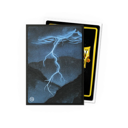 DS - Standard Licensed Art Sleeves: MtG: Retro Series - Lightning Bolt [Brushed] (100 Sleeves)
