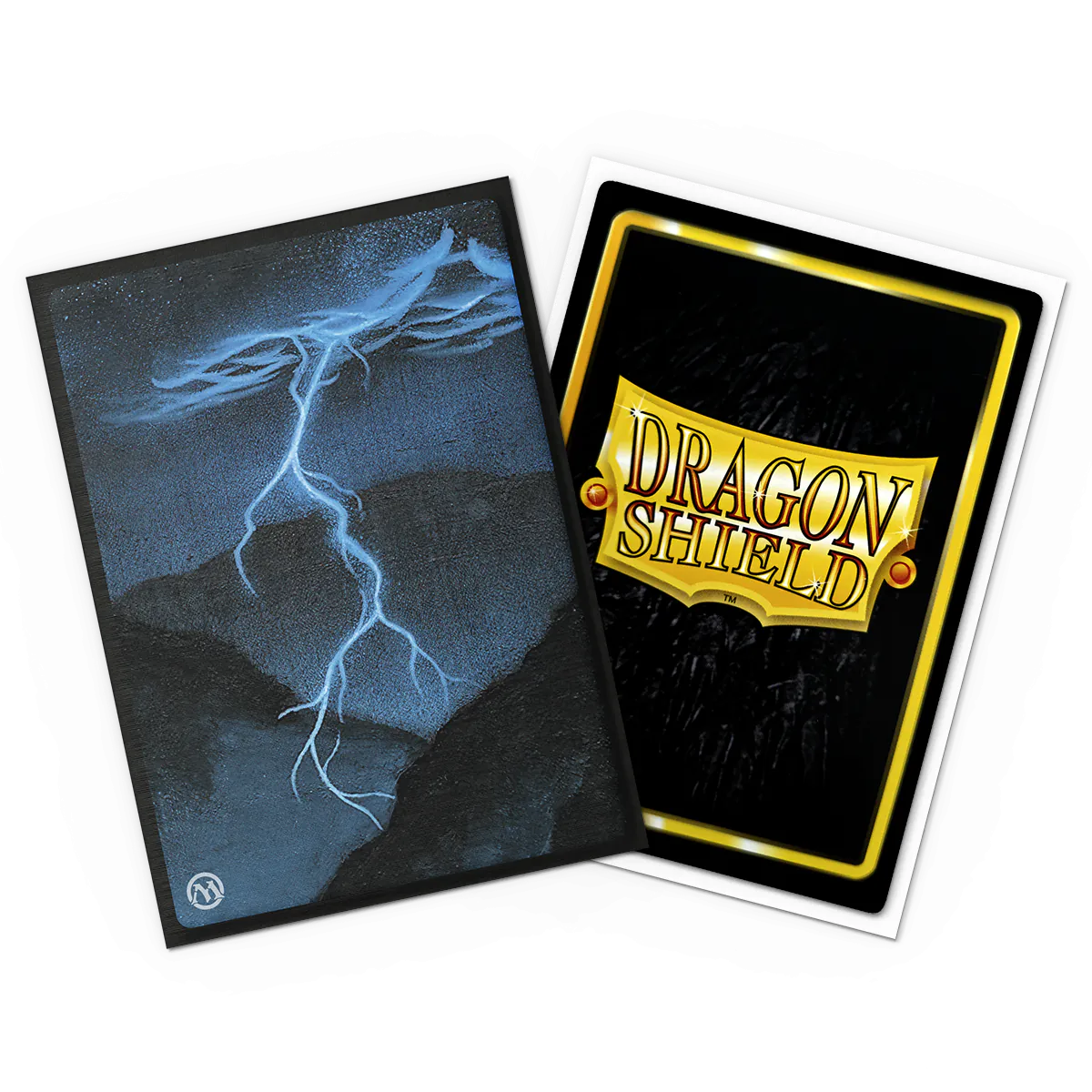 DS - Standard Licensed Art Sleeves: MtG: Retro Series - Lightning Bolt [Brushed] (100 Sleeves)