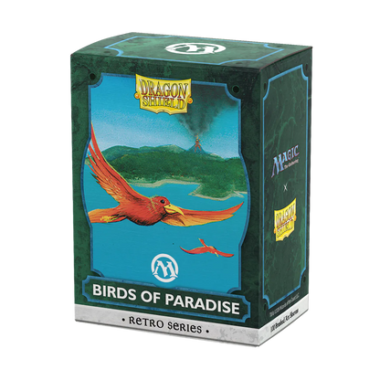 DS - Standard Licensed Art Sleeves: MtG: Retro Series - Birds of Paradise [Brushed] (100 Sleeves)