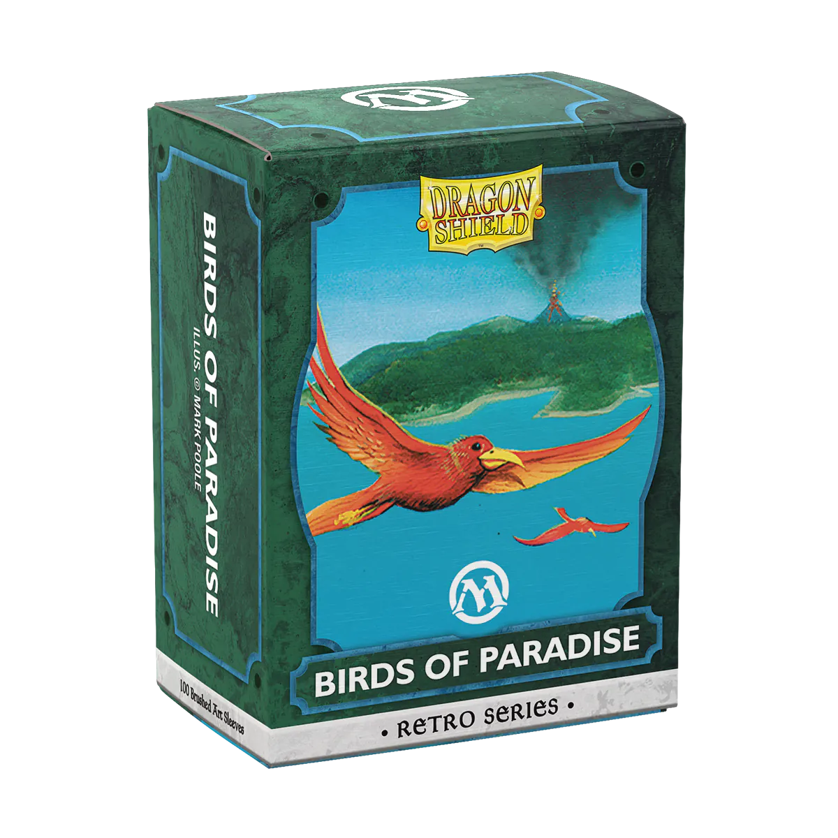 DS - Standard Licensed Art Sleeves: MtG: Retro Series - Birds of Paradise [Brushed] (100 Sleeves)