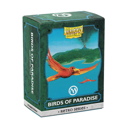 DS - Standard Licensed Art Sleeves: MtG: Retro Series - Birds of Paradise [Brushed] (100 Sleeves)