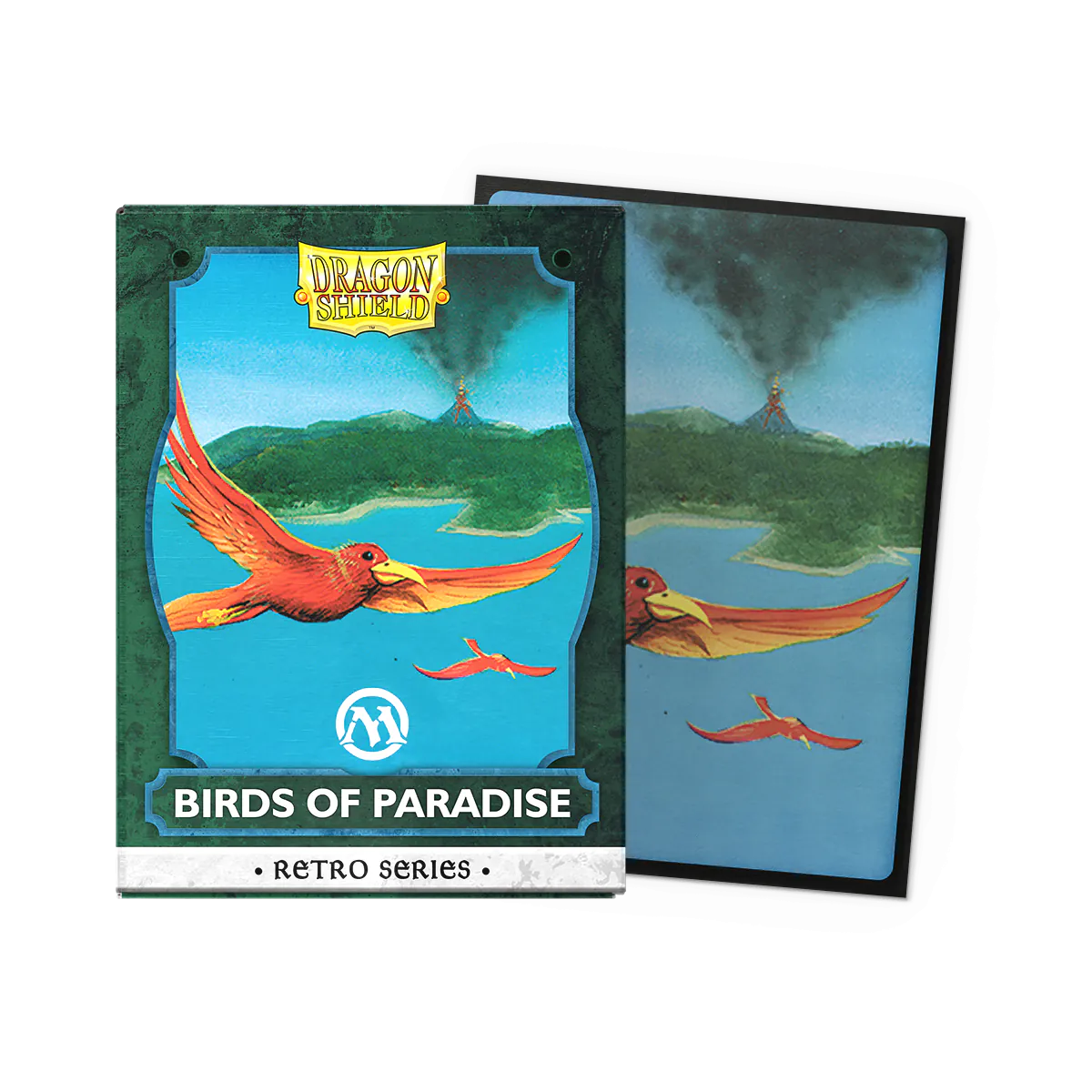 DS - Standard Licensed Art Sleeves: MtG: Retro Series - Birds of Paradise [Brushed] (100 Sleeves)