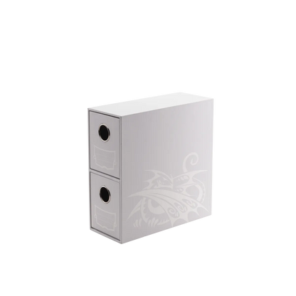 DS - Fortress Card Drawers: White [Vertical] (2 Drawers)