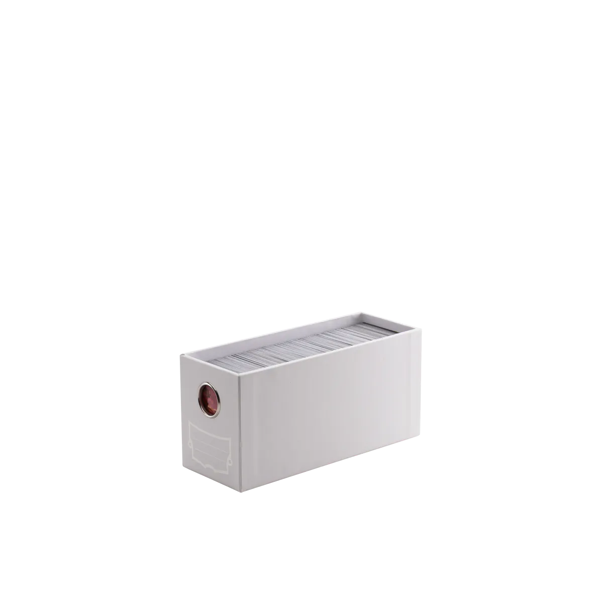 DS - Fortress Card Drawers: White [Vertical] (2 Drawers)