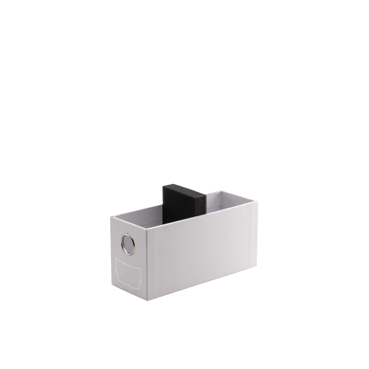 DS - Fortress Card Drawers: White [Vertical] (2 Drawers)