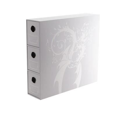 DS - Fortress Card Drawers: White [Vertical] (3 Drawers XL)