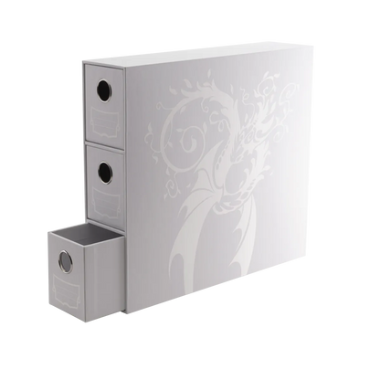 DS - Fortress Card Drawers: White [Vertical] (3 Drawers XL)