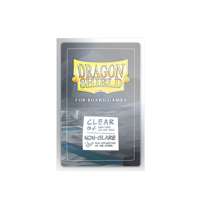 DS - Board Games Sleeves Clear/Non-Glare: 57x89mm [American Standard] (100 Sleeves)