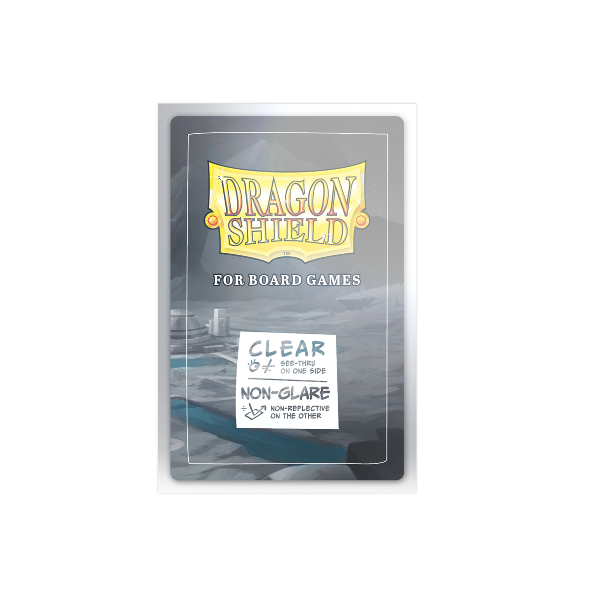 DS - Board Games Sleeves Clear/Non-Glare: 59x92mm [European Standard] (100 Sleeves)