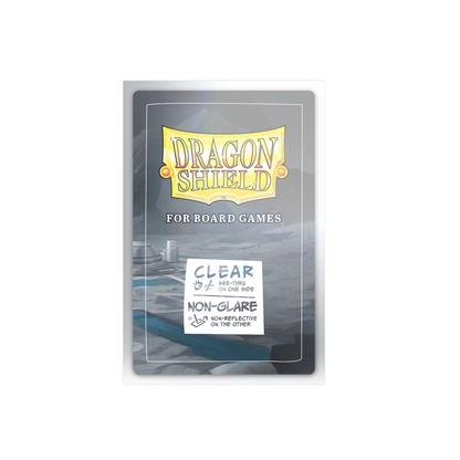 DS - Board Games Sleeves Clear/Non-Glare: 59x92mm [European Standard] (100 Sleeves)