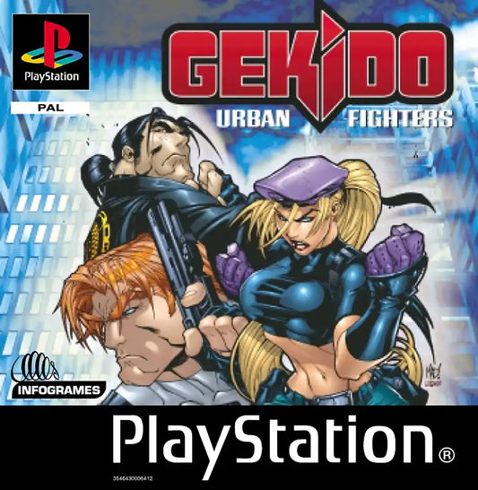 Gekido Urban Fighters - PS1 - gebraucht