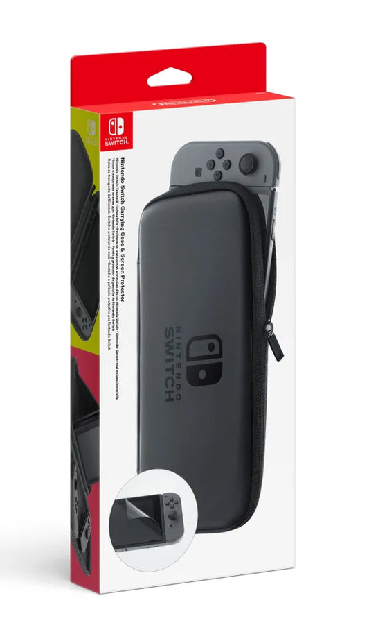 Switch Case &amp; Screen Protector Set Nintendo
