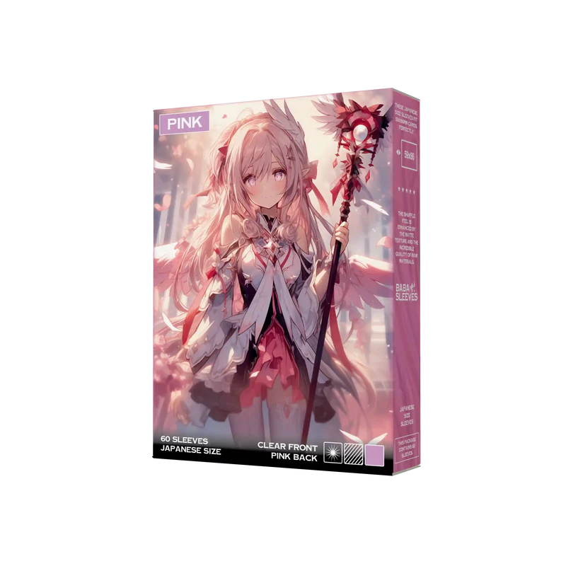 Baba Sleeves - Matte Hüllen Pink Japan Size (60 Sleeves)