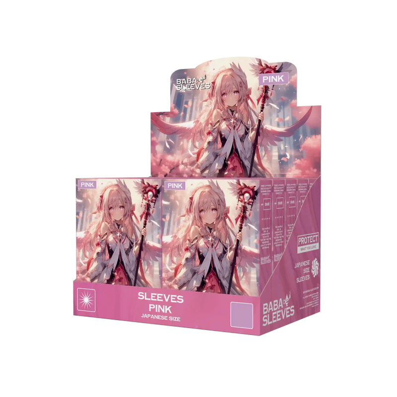 Baba Sleeves - Matte Hüllen Pink Japan Size (60 Sleeves)