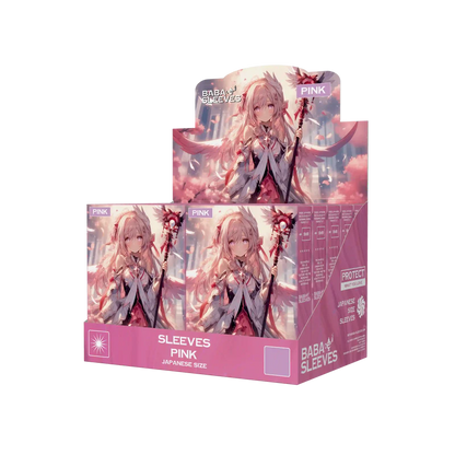 Baba Sleeves - Matte Hüllen Pink Japan Size (60 Sleeves)