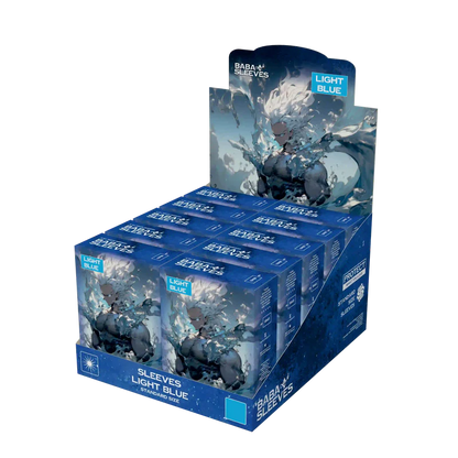Baba Sleeves - Matte Hüllen Hellblau Standard Size (70 Sleeves)