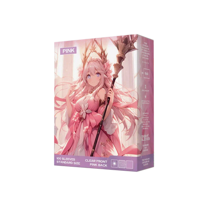 Baba Sleeves - Matte Hüllen Pink Standard Size (100 Sleeves)