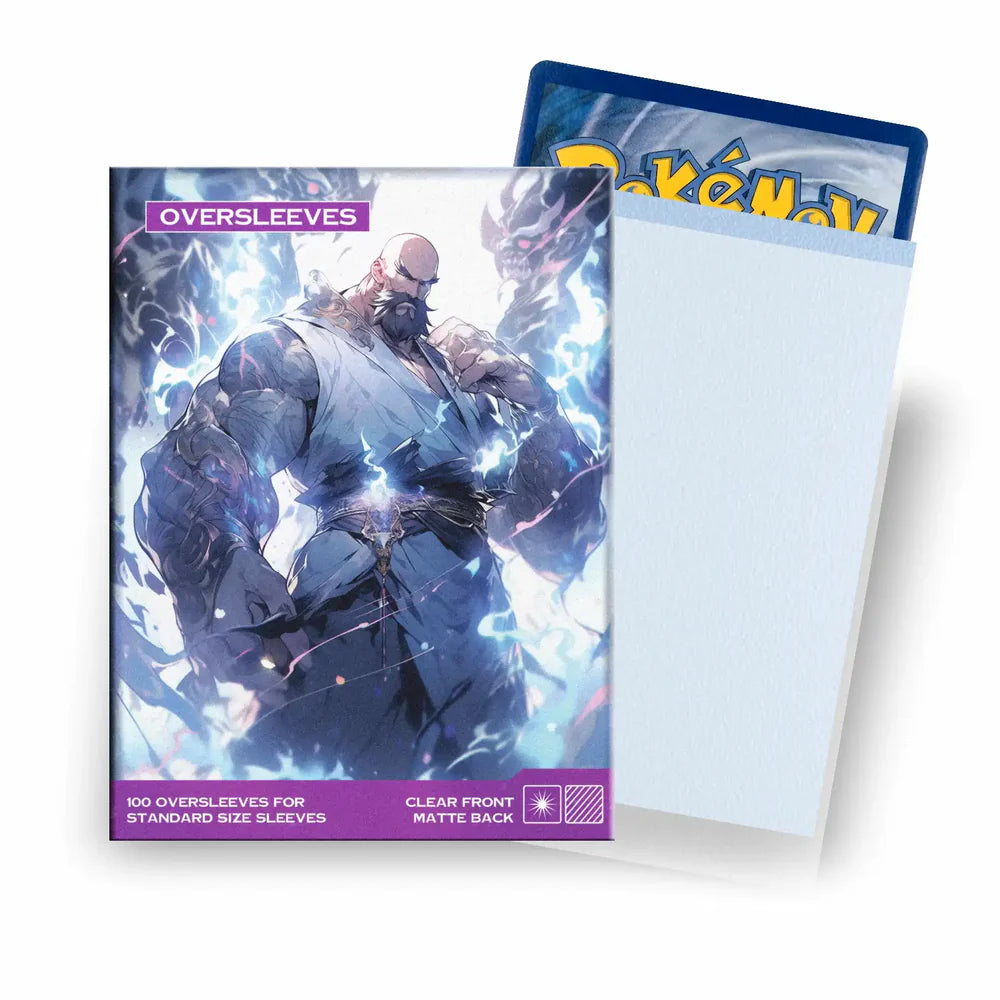 Baba Sleeves - Matte Oversleeves - Doublesleeves Hüllen Standard Size (100 Sleeves)