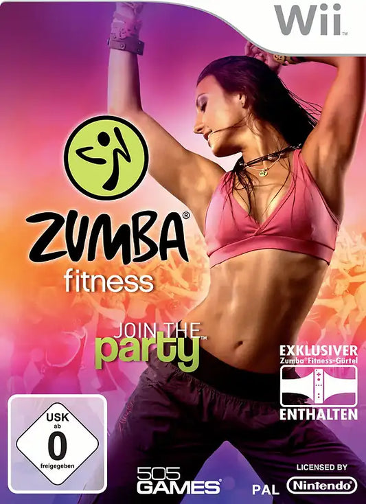 Zumba Fitness: Join the Party [inkl. Hüftgürtel] Bundleversion - Nintendo Wii - Gebraucht