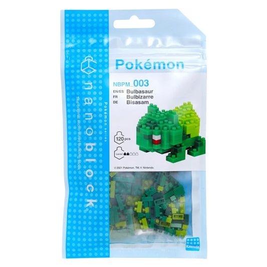 Nanoblock Mini series - Pokémon - Bulbasaur / Bisasam - NBPM-003