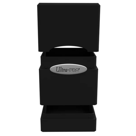 Ultra Pro (UP) - Classic Satin Tower Deck Box - Black