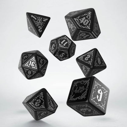 Q Workshop - Bloodsucker: Nocturnal 7pc RPG Dice Set