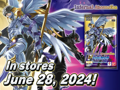 Digimon Card Game (DCG) - Infernal Ascension [EX06] - Booster Display (24 Booster Packs) - EN