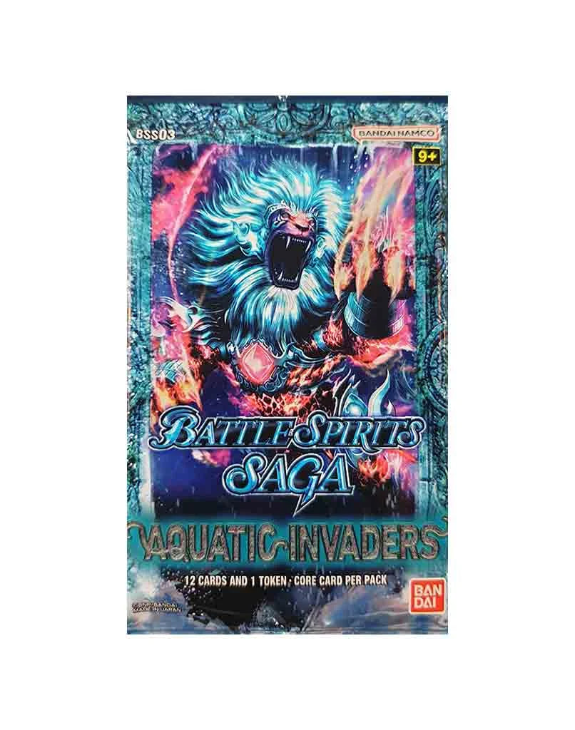Battle Spirits Saga - Aquatic Invaders [BSS03] - Booster Display (24 Booster Packs) - EN