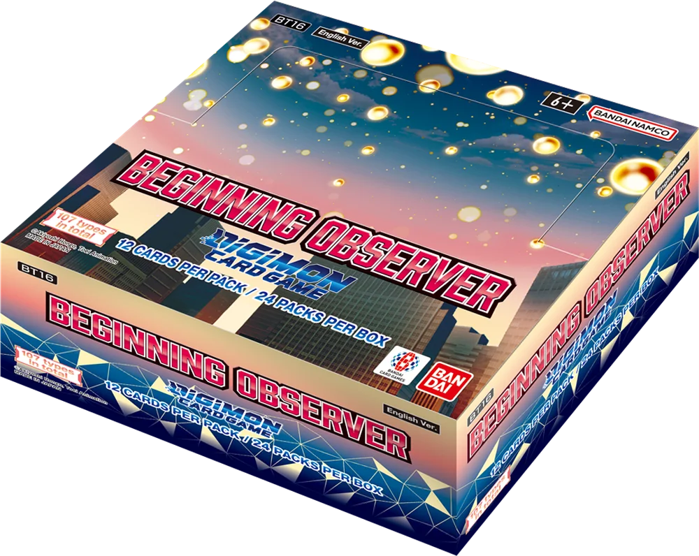 Digimon Card Game (DCG) - Beginning Observer [BT16] - Booster Display (24 Booster Packs) - EN