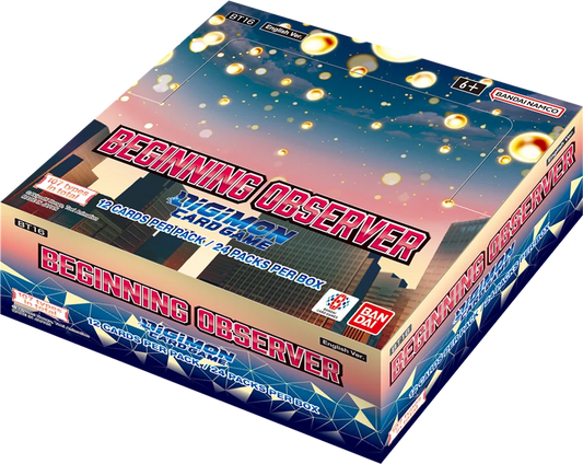 Digimon Card Game (DCG) - Beginning Observer [BT16] - Booster Display (24 Booster Packs) - EN