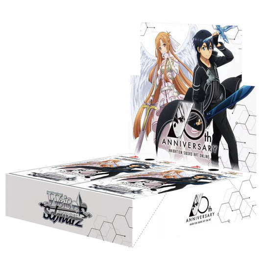 White Black - Animation Sword Art Online 10th Anniversary Booster Display (16 Packs) - EN
