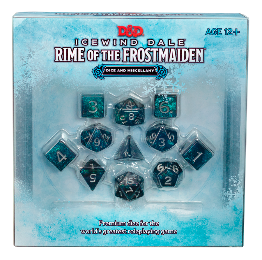 D&D - Icewind Dale Frostmaiden Dice Set