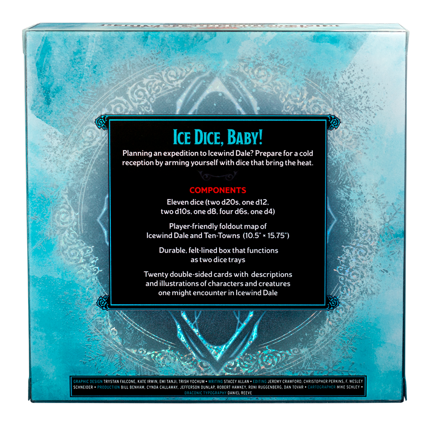 D&D - Icewind Dale Frostmaiden Dice Set