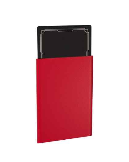 Gatherers' Tavern - DOMARU Regular Fit Standard Sleeves: Balefire Red (100 Sleeves)