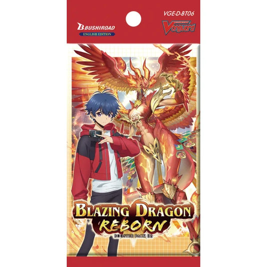 card fight!! Vanguard will+Dress - Blazing Dragon Reborn Booster Display (16 Packs) - EN