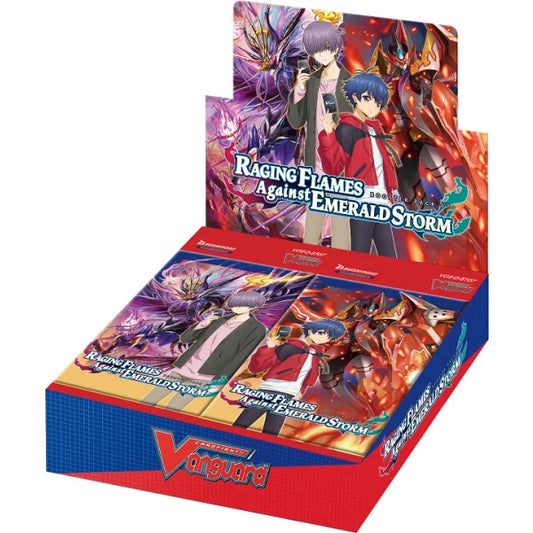 card fight!! Vanguard will+Dress - Raging Flames Against Emerald Storm Booster Display(16 Packs) - EN