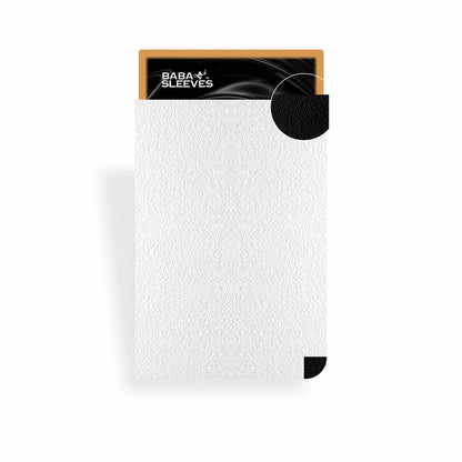 Baba Sleeves - Matte Dual Weiß / White Hüllen Standard Size (100 Sleeves)