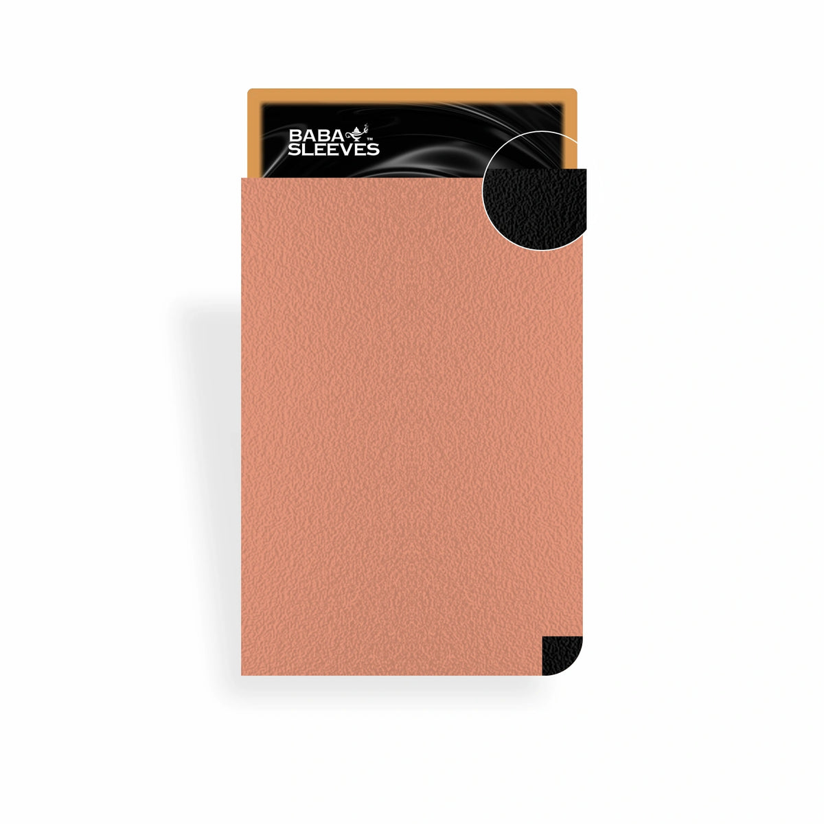 Baba Sleeves - Matte Dual Pink / Peach Pink Hüllen Standard Size (100 Sleeves)
