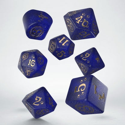 Q Workshop - CATS: Meowster 7pc RPG Dice Set