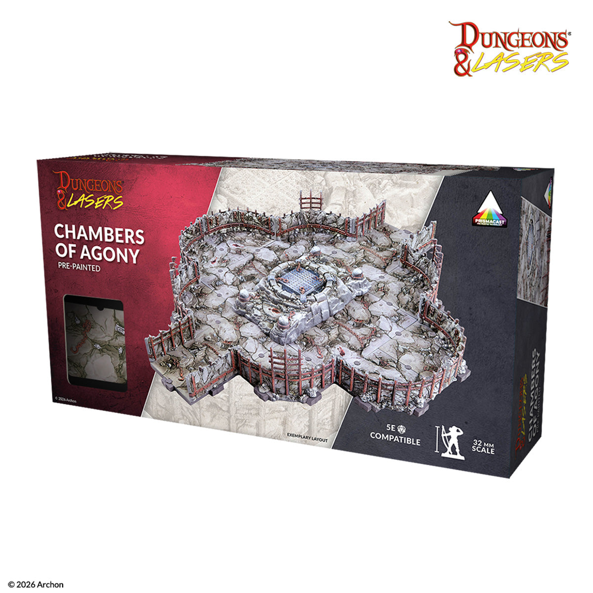 Dungeons & Lasers - Pre-painted Terrain : Chambers of Agony