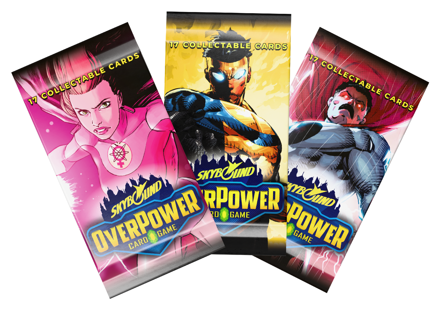 OverPower TCG - Skybound (Invincible/The Walking Dead) Booster Display (36 Boosters) - EN