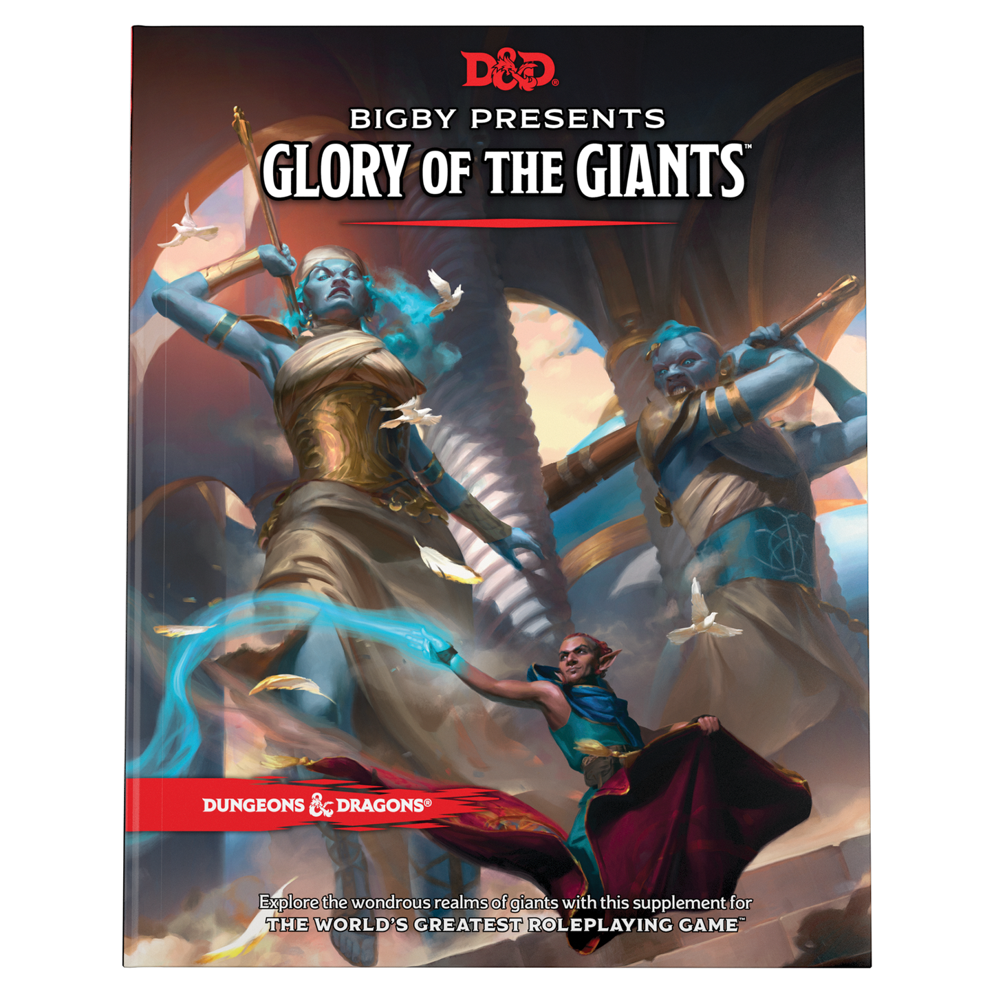 D&D - Bigby Presents: Glory of the Giants Hard Cover - DE