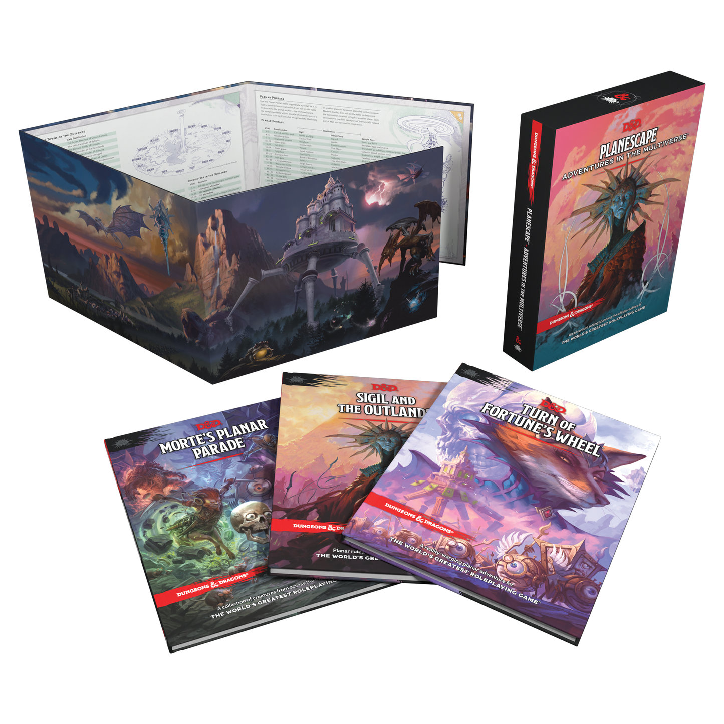 D&D - Planescape Adventures in Multiverse Hard Cover - EN