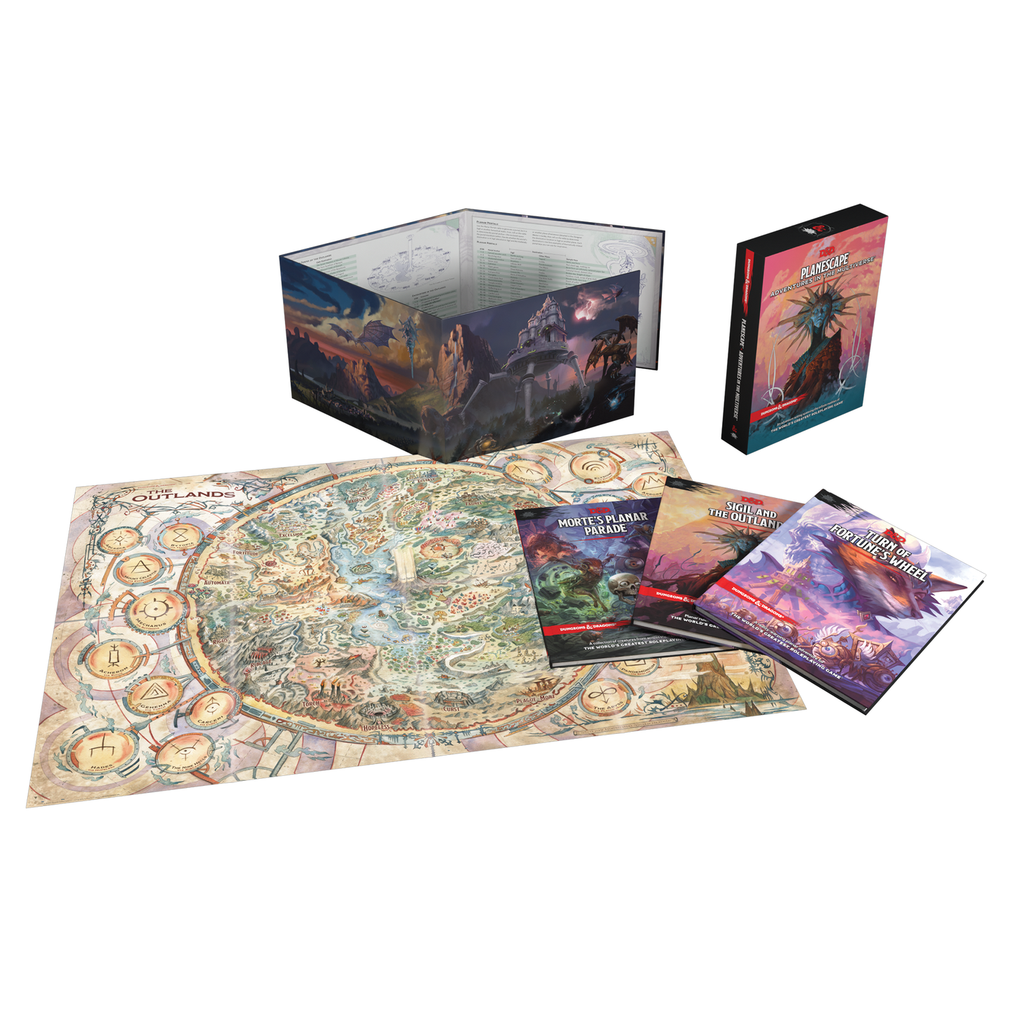 D&D - Planescape Adventures in Multiverse Hard Cover - EN