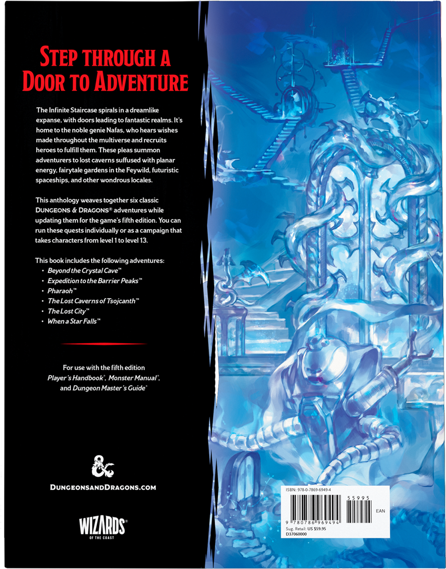 D&D - Quests from the Infinite Staircase Hard Cover - EN